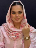شال طرحدار فلورا نخی