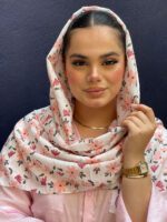 شال طرحدار فلورا نخی