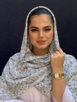 شال پلیسه گل ریز