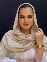 شال پلیسه گل ریز