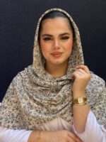 شال پلیسه گل ریز