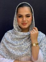 شال پلیسه گل ریز