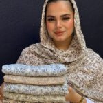 شال پلیسه گل ریز