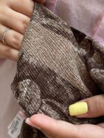 شال نخی برشکا طرحدار مادام بلا