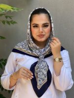 روسری نخی طرحدار زنانه