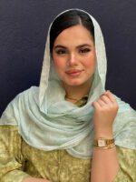 شال حریر میله ای تک رنگ مادام بلا رشت