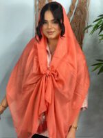 شال نخی تک رنگ مادام بلا رشت