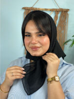 مینی اسکارف تک رنگ دخترونه