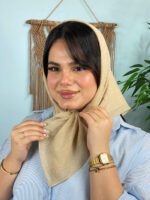 مینی اسکارف تک رنگ دخترونه