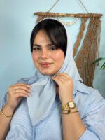 مینی اسکارف تک رنگ دخترونه