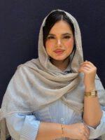 شال لبه دانتل میله ای وارداتی