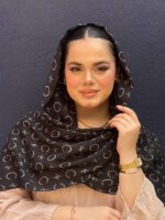 شال نخی پلیسه طرحدار مادام بلا