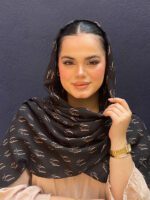 شال نخی پلیسه طرحدار مادام بلا