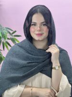 شال پفکی تک رنگ زارا