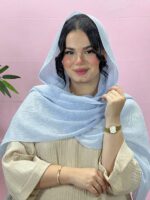 شال پفکی تک رنگ زارا