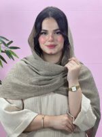 شال پفکی تک رنگ زارا