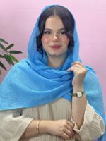 شال پفکی تک رنگ زارا