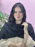 شال پفکی تک رنگ زارا
