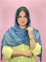 شال لبه دانتل میله ای مادام بلا