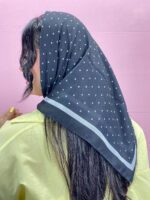 مینی اسکارف نخی توپی مادام بلا