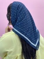 مینی اسکارف نخی توپی مادام بلا