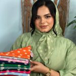 مینی اسکارف نخی طرحدار بابونه