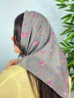 مینی اسکارف نخی گلدار مادام بلا