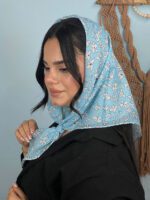 مینی اسکارف نخی طرحدار