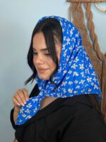 مینی اسکارف نخی طرحدار