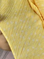 شال پلیسه توپی نخی