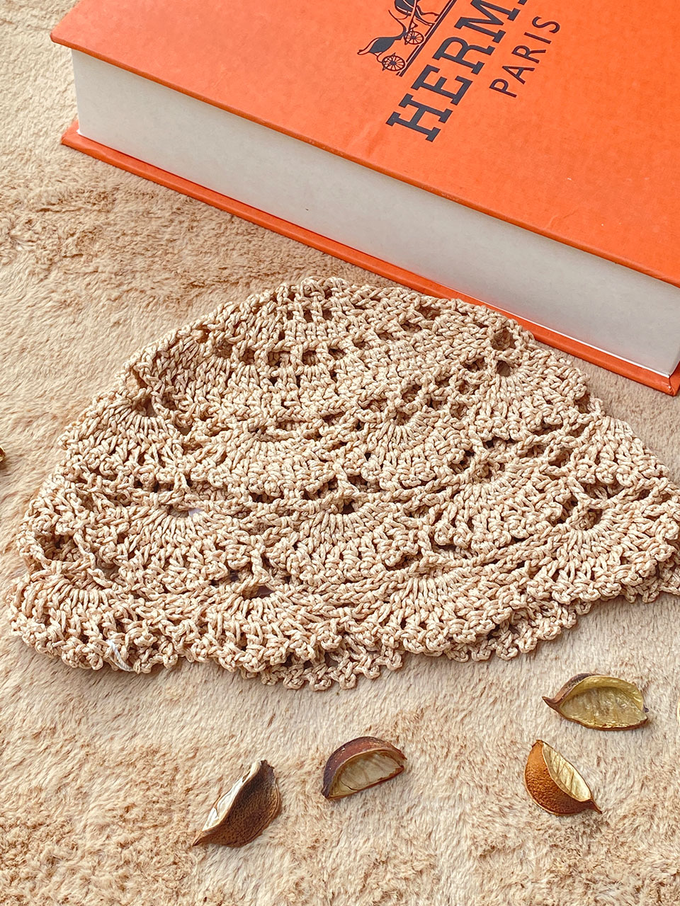 کلاه مکرومه مادام بلا