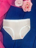 شورت لبه توری نخ پنبه ضد حساسیت توری
