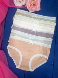 شورت لبه توری نخ پنبه ضد حساسیت توری