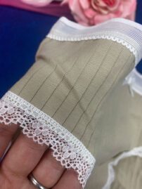 شورت لبه توری نخ پنبه ضد حساسیت توری