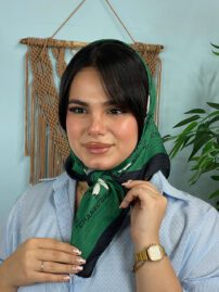 مینی اسکارف شنل سبز