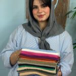 روسری نخی تک رنگ زنانه مادام بلا