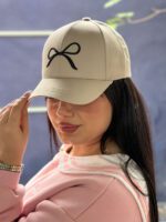 کلاه بیسبالی طرحدار پاپیون