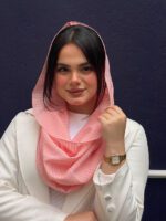 شال رینگی تک رنگ عسل
