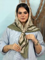 روسری نخی طرحدار گوچی