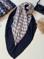روسری نخی زنانه طرح خوشه مادام بلا