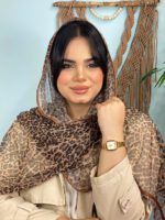 شال پلنگی توری دخترونه