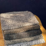 شال مجلسی لمه طرح پلنگی مادام بلا رشت