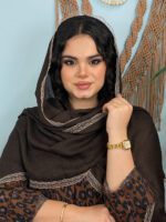 شال نخی دختی زنانه دور تور