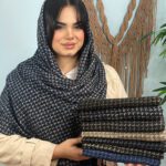 شال برشکا طرح پیچازی مادام بلا رشت