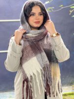 بیگ اسکارف چهارخونه موهر مادام بلا