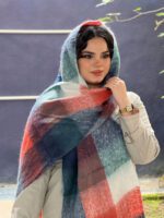 بیگ اسکارف چهارخونه موهر مادام بلا