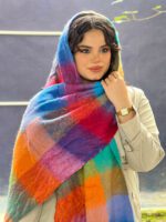 بیگ اسکارف چهارخونه موهر مادام بلا