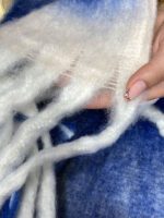 بیگ اسکارف چهارخونه موهر مادام بلا