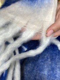 بیگ اسکارف چهارخونه موهر مادام بلا