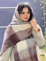 بیگ اسکارف چهارخونه موهر مادام بلا